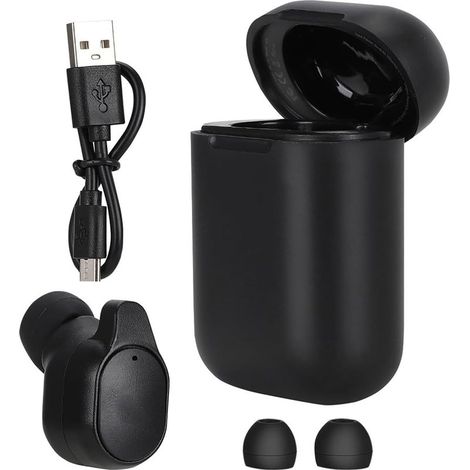 Auricolare wireless intelligente per la traduzione, auricolare Bluetooth con custodia di ricarica (1/5)