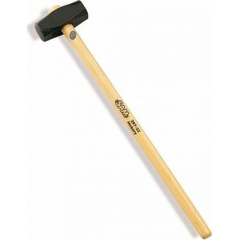 SAM OUTILLAGE - Masse Couple 4 Kg Manche Hickory (1/2)