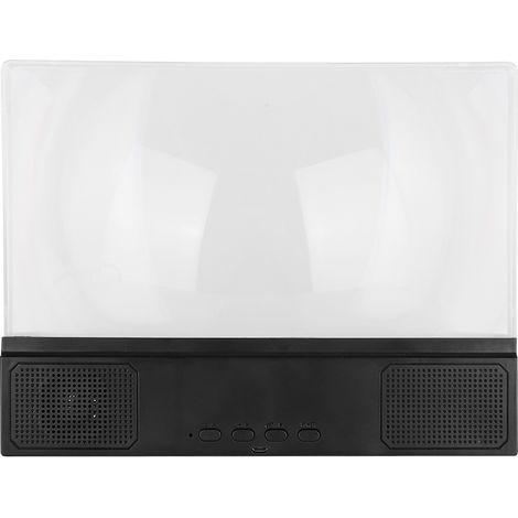 Amplificateur d'écran universel pour téléphone portable de bureau 12 pouces avec haut-parleur Bluetooth 2 à 3 fois plus puissant (1/5)
