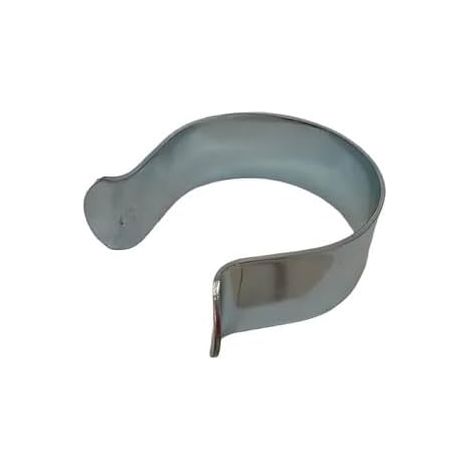 Lot 40 Clips Diamètre 25mm pour Serre de Jardin - Fixation Métal en Revêtement Zinc pour Serres Tunnel avec Tubes ou Arceaux 25mm - Accessoire pour Bâche de Serres de Cultures et Semis (1/4)