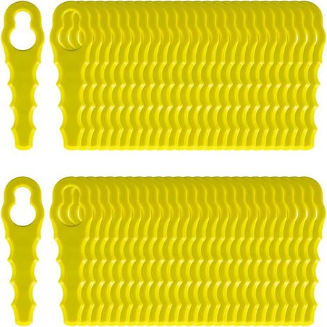 Lame De Rechange - 67 mm - Pour Coupe-Bordure Ryobi RAC155 RAC157 RAC158 - 50 Pièces (1/5)