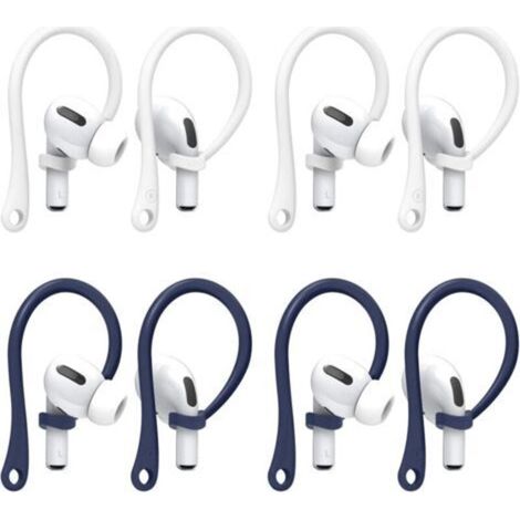 4 Paires Crochet Compatible avec AirPods, Crochet Oreille Airpods 4, Crochets d'oreille pour AirPods 3, AirPods 4, Accessoires de Maintien Sécurisés pour Activités Sportives, Parfaits pour Courir