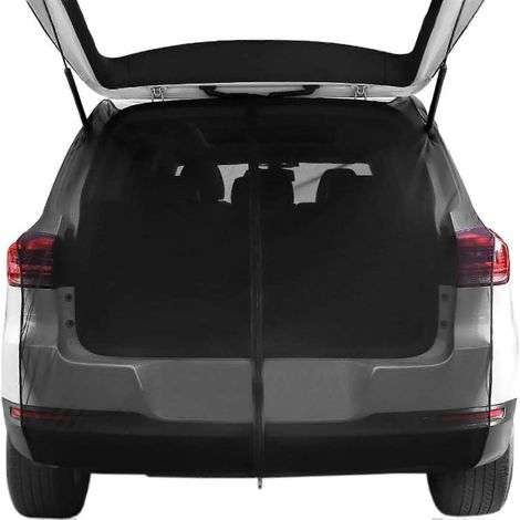 Moustiquaire magnétique pour hayon de voiture, taille moyenne, protection pour lunette arrière (L) (1/5)