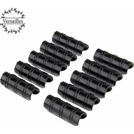 Serre Clips,20pcs 20mm pinces Ă tuyau pour la fixation des housses au jardin Serres,des Films,des Plantes (1/5)