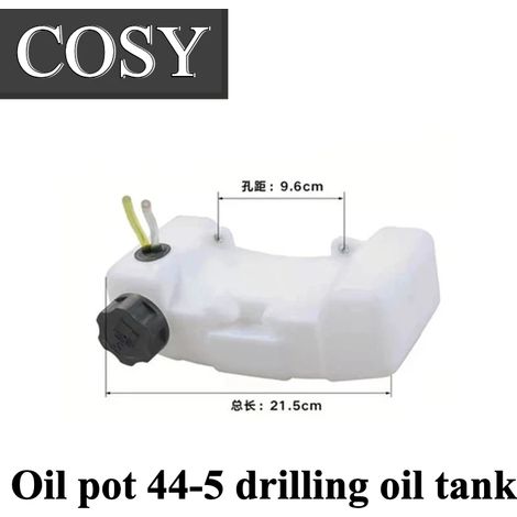 (2 pièces) Réservoir de carburant pour tarière de sol 44-5, pièces détachées pour moteur de tarière à essence, débroussailleuse, coupe-bordures, tondeuse à gazon (1/5)