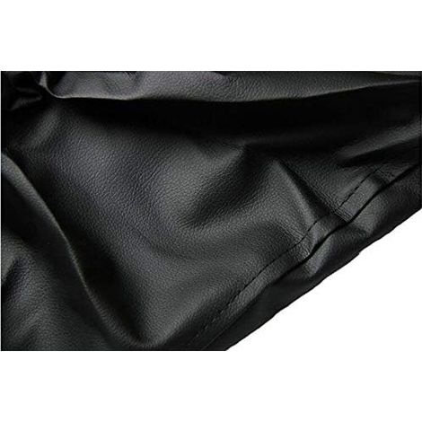 Cubierta universal de PVC para rueda de repuesto de 14 pulgadas, diámetro de 65 a 68 cm (26 a 27,2 pulgadas), color negro (1/3)