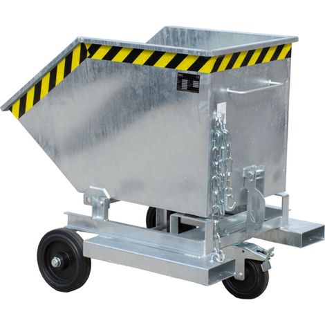 Bauer Südlohn Camion-benne KW-ET 250, galvanisé à chaud (1/3)