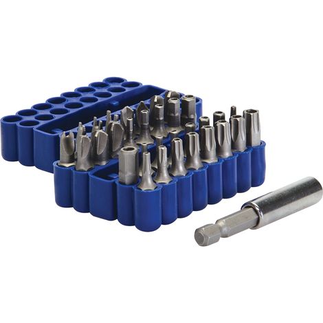 EMBOUTS DE SÉCURITÉ COURTS ASSORTIS 25MM 33 PIÈCES SILVERLINE 909353 (1/5)