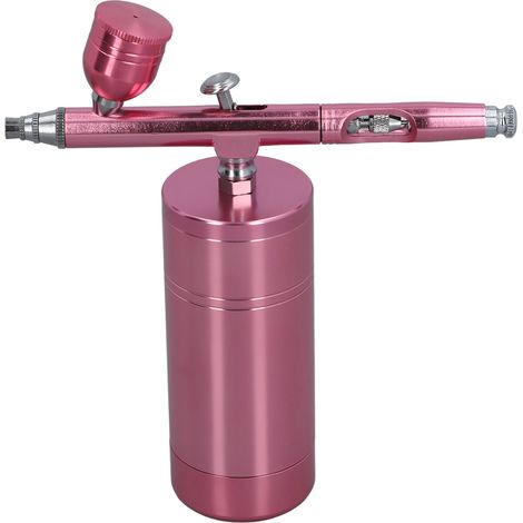 Kit de pistolet à peinture rechargeable et portable avec compresseur pour maquillage, gâteau et dessin artistique (1/5)