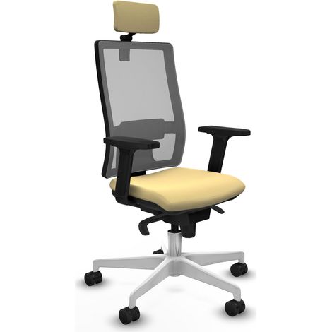 Sedia ergonomica piqueras y crespo Horna nero 120 kg