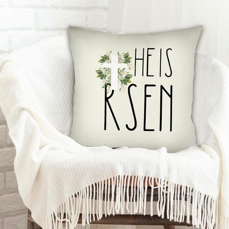 Coussin décoratif cachée zippée pour couple mère père famille amis amoureux animaux de compagnie