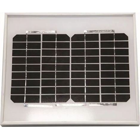 Pannello solare beaumont 5W con supporto robusto