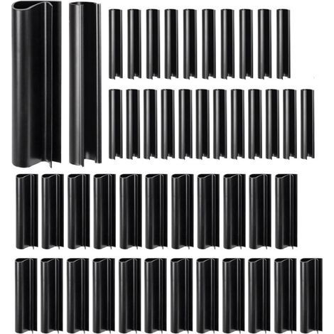 48 Pièces Clips de Fixation pour Couverture de Piscine Lot de Clips Antivents pour Hiver Accessoires de Protection pour Hors Sol et Cadres Métalliques (1/4)