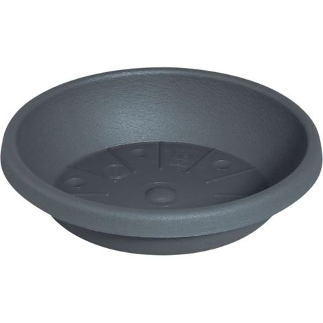Soucoupe Pot de Fleur Cylindro Anthracite Ø 53cm