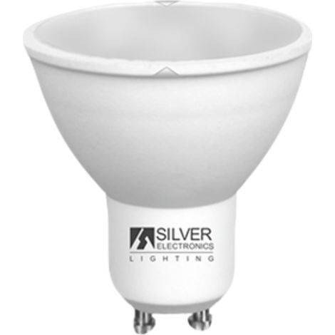 Ampoule LED silver electronic eco multi led dichroic 7w=44w - gu10 - 6000k - 120º 567 lm - cold light - a+