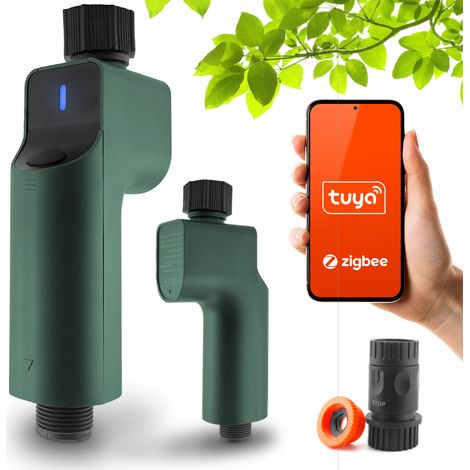 Automatisches Gartenbewässerungsventil, intelligente Bewässerung, Zigbee, Tuya (1/5)