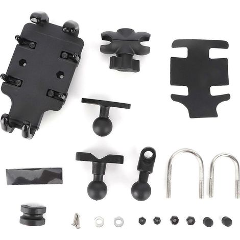 Support universel pour téléphone de moto, support à 8 griffes, support de fixation de téléphone rotatif et réglable (1/5)