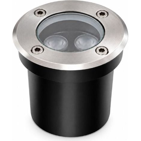 Spot LED Extérieur Encastrable IP67 24V Sol 3W 45° - Blanc Chaud 2300K - 3500K - SILAMP (1/2)
