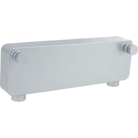 Étendoir à linge rétractable de 5,2 mètres, gain de place et sécurité garantie, idéal pour salles de bain et balcons, couleur argent.