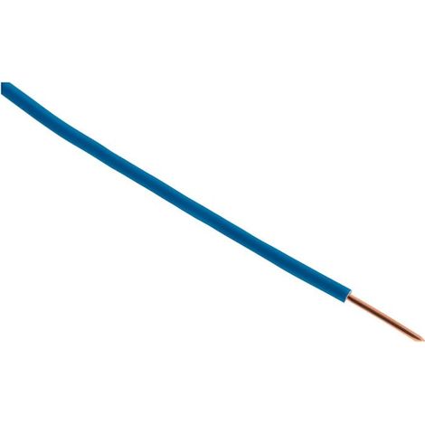 Zenitech - Cavo di alimentazione elettrica H07V-U, 1,5 mm², colore: blu, 5 m