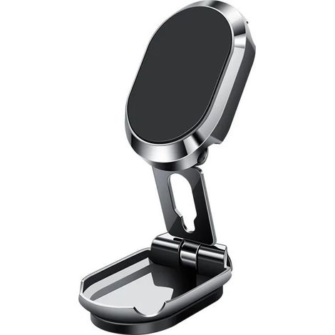Support magnétique de téléphone pour Voiture métal Multifonctionnel Aimant Rotation 360° Support de téléphone de Bureau pour écran de Tableau de Bord Compatible avec Tous Les téléphones (1/5)