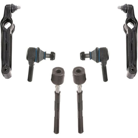 KIT BRACCIO OSCILLANTE 6 PEZZI COMPATIBILE CON SUZUKI ALTO VI (FF, HA24) 1.1 (RF410) / Kit Sospensione Completo OE/OEM / Bracci Oscillanti + Testine Sterzo / Sostituzione Diretta OEM