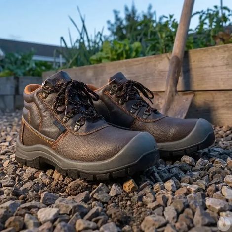 Chaussures de sécurité montantes Kansas S3 cuir marron (1/5)