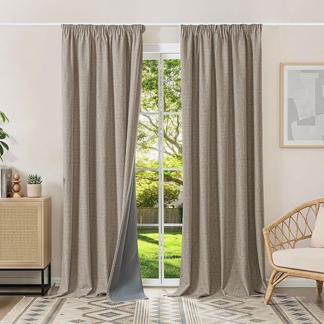 Blackout Curtains Thermal Insulation Anti Cold (1/3)