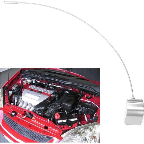 Jauge d'huile moteur modifiée, compatible avec Honda K20 Silver (1/5)