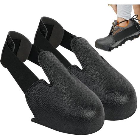 Stahlkappenüberzüge – Schuhschutz – Arbeitsschutz – Stoßfestes Design – 1 Paar – Schwarz (1/5)