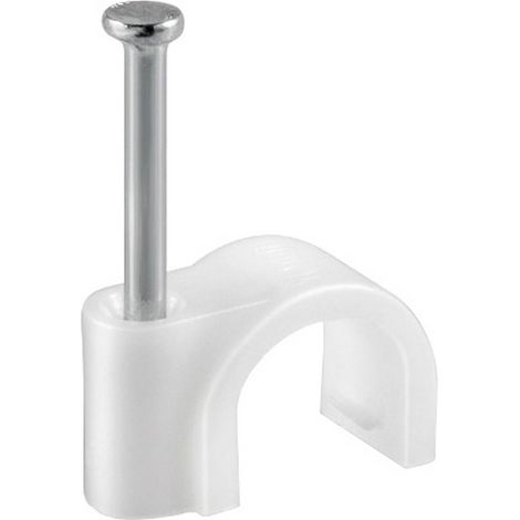 6CF FISSACAVI PVC C/CHIODO MM.10 CONF.50 PZ. (1/2)
