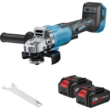 Lucidatrice elettrica, motore senza spazzole, velocità variabile, 2 batterie, 1 spina - 12000 giri/min (1/2)