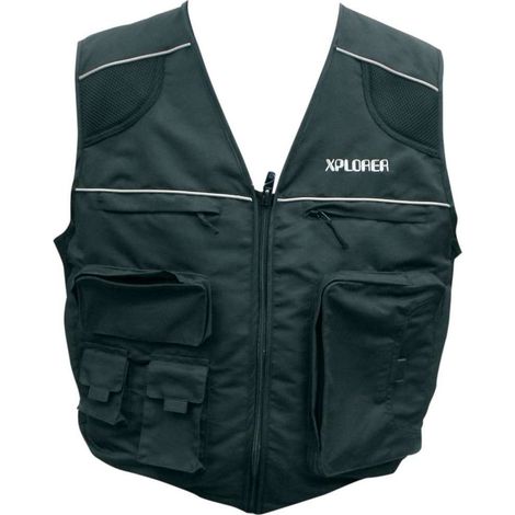 XPLORER Gilet moto multitasche taglia XL Accessorio Originale Auto Resistente