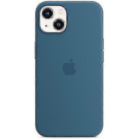 Étui en silicone avec MagSafe pour iPhone 13 (Blue Jay) (1/3)