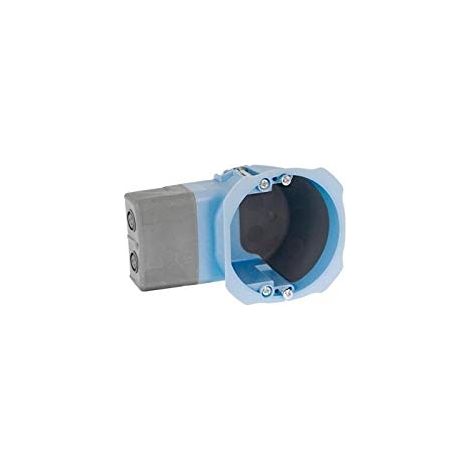 Eur Ohm – Boite encastrement étanche à l'air D67 P40 pour micromodule domotique – Améliore isolation thermique – RT2012 – Collerette fine pour meilleure tenue