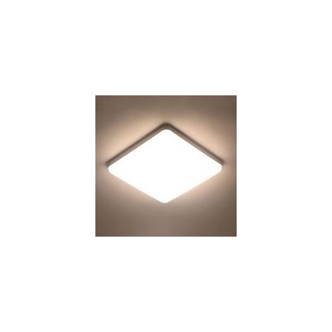 Plafonnier LED carré 36W – blanc naturel – Ultra-mince 4cm – Éclairage pour salle de bain, cuisine, chambre, couloir, garage (1/5)