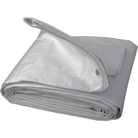 C TELO OCCHIELLATO PE 3 X 4M 200GR USO ALIM.GRIGIO- 1,0 pz