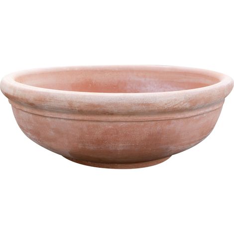 Terrakotta-Schale 100% Made in Italy Vollständig handgefertigt Vase für draußen (1/5)
