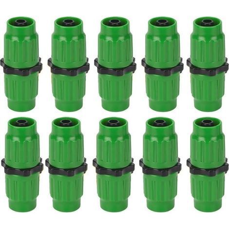(10 pieces) Expandable Garden Hose Repair Kit, Female/Male Expandable Garden Hose Connectors Repair Kit (1/5)