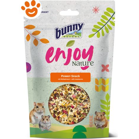 Bunny Nature Display Enjoy per Criceti Snack Energetico - Confezione 140 Gr -