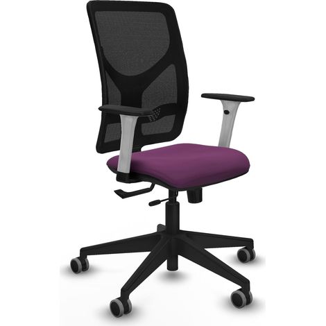 Chaise de bureau piqueras y crespo Motilla blanc soutien lombaire (1/2)