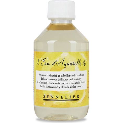 Médium - Peinture aquarelle - Mouillant - Pour diluer - L'eau d'Aquarelle - Sennelier - 250ml