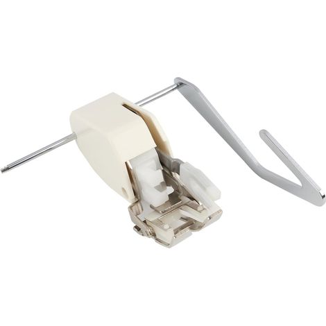 Pied Double Entraînement Universel, Pied de Biche Machine a Coudre, Pied Presseur Machine à Coudre, Pied Surjeteuse pour Machine à Coudre, pour Quilting, Tissus Délicats, Guide Couture matelassage (1/5)