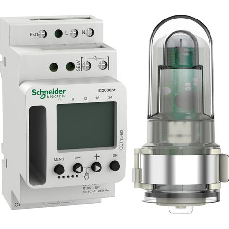 Interrupteur crépusculaire programmable - Acti9 IC2000p+ (1/3)