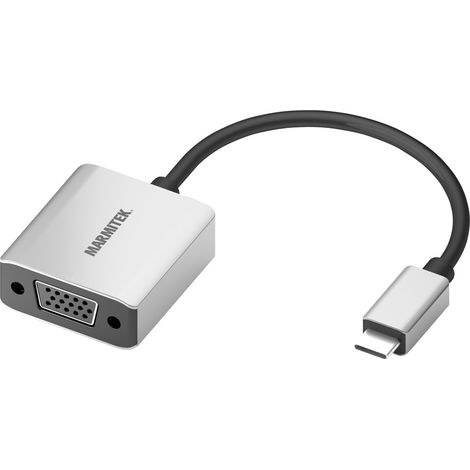 Marmitek USB-C® Adapter [1x USB-C® - 1x VGA-Buchse] USB-C / VGA Adapter 0.15 m (1/3)