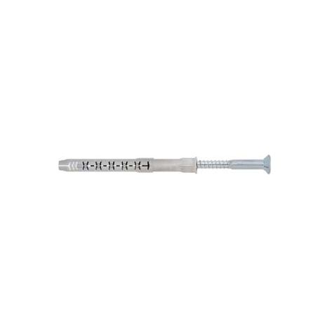 TASSELLO PROLUNGATO PREMONTATO IN NYLON CON VITE ZINCATA BIANCA FM-X5- - ø mm.8x80 vite T30 ø mm.6x85 spes.fissag. mm.10 - 100 pezzi FRIULSIDER
