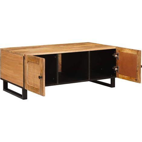 Maison Exclusive - Couchtisch Artisan-Eiche 100 x 54 x 40 cm Mass (1/5)