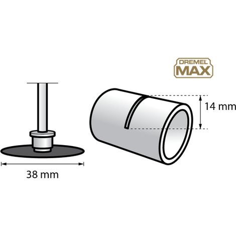 Disco premium de corte para metal Ø 380 mm. 2615S456DM (1/4)