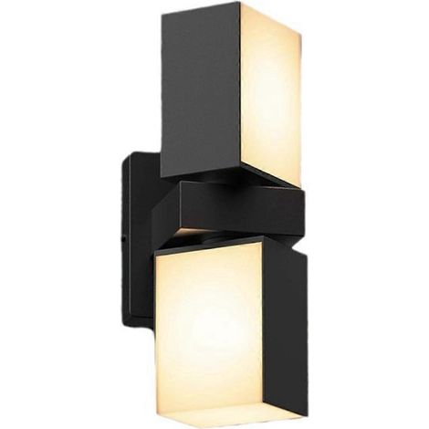 Doppelte LED-Wandleuchte für Balkon, IP65 wasserdicht (1/5)