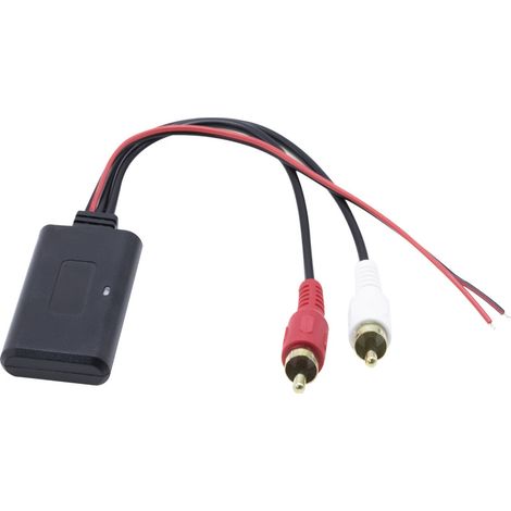 Adaptateur Audio Bluetooth 2RCA – Câble AUX avec Connecteurs RCA Mâles – Streaming Musical pour Systèmes Audio de Voiture (1/5)